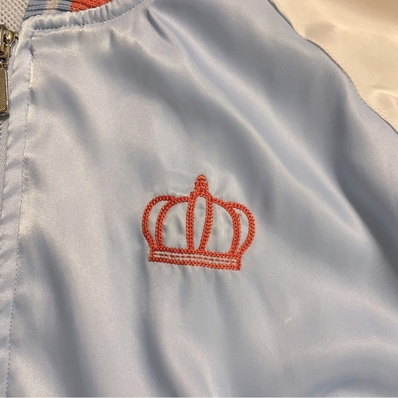 Old Skool Warm Up L White, blue and Orange Very Good Condition - Picture 6 of 10